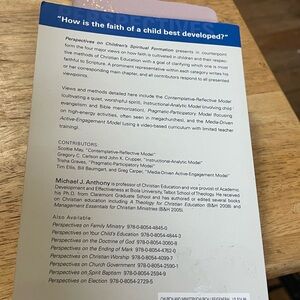 Perspectives on Children's Spiritual Formation Book- Carlson, Ellis, Graves, May